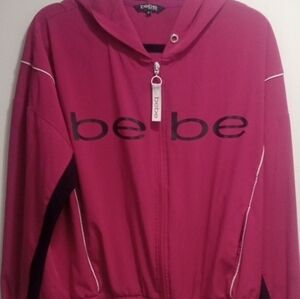 Bebe Women's Fuchsia Bomber Jacket